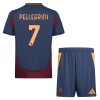 Conjunto (Camiseta+Pantalón Corto) AS Roma Pellegrini 7 Tercera Equipación 2024-25 - Niño